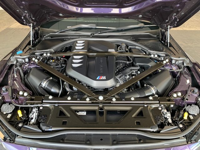 USED 2024 73 BMW M3 3.0 BiTurbo Competition Saloon 4dr Petrol Steptronic M xDrive Euro 6 (s/s) (510 ps) BMW INDIVIDUAL TECHNO VIOLET