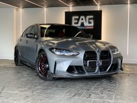 USED 2023 23 BMW M3 3.0 BiTurbo Competition Saloon 4dr Petrol Steptronic M xDrive Euro 6 (s/s) (510 ps) BMW INDIVIDUAL FROZEN GREY
