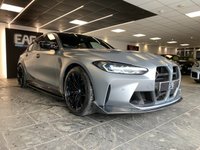 USED 2023 23 BMW M3 3.0 BiTurbo Competition Saloon 4dr Petrol Steptronic M xDrive Euro 6 (s/s) (510 ps) BMW INDIVIDUAL FROZEN GREY