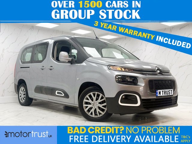 View our Citroen Berlingo 1.5 BlueHDi Feel XL MPV 5dr Diesel EAT Euro 6 (s/s) (130 ps)