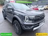 USED 2023 23 FORD RANGER Grey 3.0T V6 EcoBoost Raptor pickup, 74,165 miles, Euro 6, auto 4WD, Half leather, 360 Cameras, Sat nav, Touchscreen, A/C. Plus VAT @ 20%! This 2023 Ford Ranger T V6 Raptor is a superb example, having had only one owner since new. It boasts a powerful 3.0L Petrol Engine and a robust Four Wheel Drive drivetrain, all meeting the Euro 6 emission standards. This Raptor trim level comes equipped with a suite of convenient features, including Front and Reverse Parking Aid with parking assistance sensors, Passive Keyless Entry and Start for effortless access, and Wireless Charging for your devices. Comfort is further enhanced by the Front