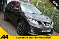 USED 2015 65 NISSAN X-TRAIL 1.6dCi TEKNA 4WD 5 DOOR 6-SPEED 128 BHP (EURO 6) Heated Seats / Panoramic Sunroof