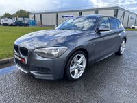 USED 2014 64 BMW 1 SERIES 2.0 118d M Sport Hatchback 5dr Diesel Manual Euro 5 (s/s) (143 ps) ALCANTARA LEATHER