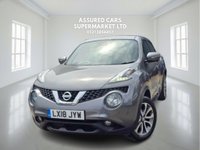 USED 2018 18 NISSAN JUKE 1.6 Tekna SUV 5dr Petrol XTRON Euro 6 (117 ps) Auto_Sat Nav_360 Cameras_1.6L_Ulez