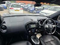 USED 2018 18 NISSAN JUKE 1.6 Tekna SUV 5dr Petrol XTRON Euro 6 (117 ps) Auto_Sat Nav_360 Cameras_1.6L_Ulez