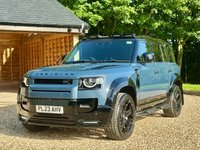 USED 2023 23 LAND ROVER DEFENDER 110 3.0 D250 MHEV Hard Top SUV 5dr Diesel Auto 4WD MWB Euro 6 (s/s) (250 ps) OSBIDIAN  23IN ALLOYS/WIDE TRACK BODY STYLING