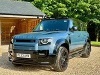 USED 2023 23 LAND ROVER DEFENDER 110 3.0 D250 MHEV Hard Top SUV 5dr Diesel Auto 4WD MWB Euro 6 (s/s) (250 ps) OSBIDIAN  23IN ALLOYS/WIDE TRACK BODY STYLING