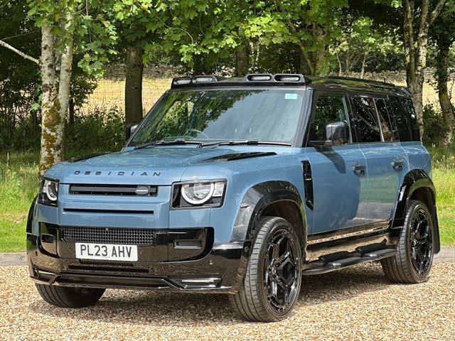 View our Land Rover Defender 110 3.0 D250 MHEV Hard Top SUV 5dr Diesel Auto 4WD MWB Euro 6 (s/s) (250 ps) OSBIDIAN BODY KIT 