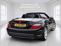 USED 2011 61 MERCEDES-BENZ SLK 1.8 SLK200 BlueEfficiency AMG Sport Edition 125 Convertible 2dr Petrol G-Tronic+ Euro 5 (s/s) (184 ps) Auto_Convertible_Full Leather_1.8L