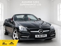 USED 2011 61 MERCEDES-BENZ SLK 1.8 SLK200 BlueEfficiency AMG Sport Edition 125 Convertible 2dr Petrol G-Tronic+ Euro 5 (s/s) (184 ps) Auto_Convertible_Full Leather_1.8L
