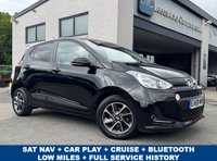 USED 2018 68 HYUNDAI I10 1.0 Premium Hatchback 5dr Petrol Manual Euro 6 (67 ps) FULL SERVICE HISTORY -- SAT NAV -- CAR PLAY -- CRUISE