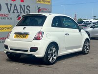 USED 2015 15 FIAT 500 1.2 S Hatchback 3dr Petrol Dualogic Euro 6 (s/s) (69 bhp) AUTO !!!
