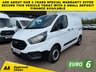 USED 2021 71 FORD TRANSIT CUSTOM 2.0 TDCI T300 LEADER ECOBLUE L1 H1 SWB LOW ROOF. 105BHP. AIRCON. FINANCE. PX. WETBELT REPLACED. AC. FINANCE. LEADER. SWB. EURO 6.