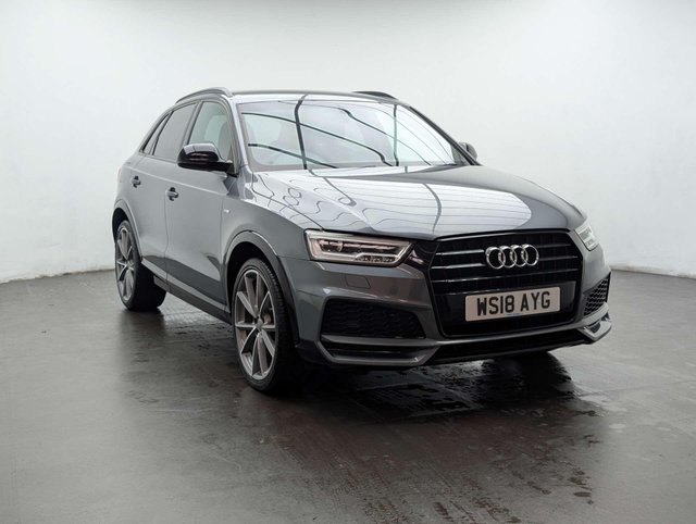 USED 2018 18 AUDI Q3 1.4 Q3 Black Edition TFSI Semi-Auto 5dr CLICK+COLLECT / HOME DELIVERY