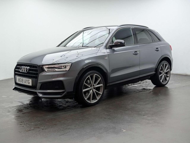 USED 2018 18 AUDI Q3 1.4 Q3 Black Edition TFSI Semi-Auto 5dr CLICK+COLLECT / HOME DELIVERY