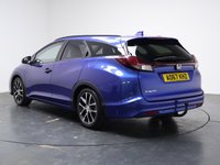 USED 2017 67 HONDA CIVIC 1.8 i-VTEC Sport Tourer 5dr Petrol Auto Euro 6 (Navi) (142 ps) FULL DEALER HISTORY+SAT NAV+SENSORS