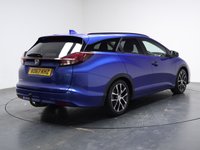 USED 2017 67 HONDA CIVIC 1.8 i-VTEC Sport Tourer 5dr Petrol Auto Euro 6 (Navi) (142 ps) FULL DEALER HISTORY+SAT NAV+SENSORS