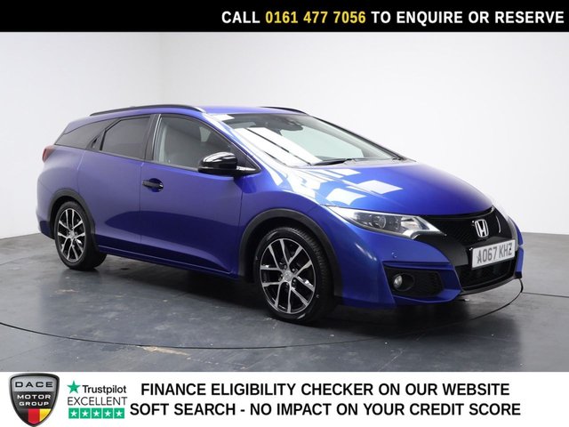 View our Honda Civic 1.8 i-VTEC Sport Tourer 5dr Petrol Auto Euro 6 (Navi) (142 ps)