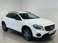USED 2018 68 MERCEDES-BENZ GLA 1.6 GLA180 Urban Edition SUV 5dr Petrol Manual Euro 6 (s/s) (122 ps) Polar White | Black Part Leather Interior | Night Pack | Apple CarPlay | Privacy Glass | ULEZ OK