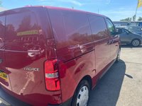 USED 2023 23 TOYOTA PROACE Red 1.5D Active MWB panel van, 43,800 miles, Euro 6, Touchscreen Display, Bluetooth, Air Conditioning, Cruise control. Plus VAT @ 20%! * MANUAL***AIR CON**BLUETOOTH