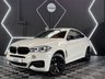 USED 2016 16 BMW X6 3.0 40d M Sport SUV 5dr Diesel Auto xDrive Euro 6 (s/s) (313 ps) ONLY 42,352 MILES! - ALPINE WHITE - 40D M SPORT X DRIVE - IRVINE