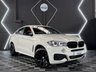 USED 2016 16 BMW X6 3.0 40d M Sport SUV 5dr Diesel Auto xDrive Euro 6 (s/s) (313 ps) ONLY 42,352 MILES! - ALPINE WHITE - 40D M SPORT X DRIVE - IRVINE