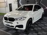 USED 2016 16 BMW X6 3.0 40d M Sport SUV 5dr Diesel Auto xDrive Euro 6 (s/s) (313 ps) ONLY 42,352 MILES! - ALPINE WHITE - 40D M SPORT X DRIVE - IRVINE