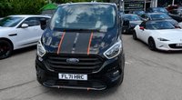 USED 2021 71 FORD TRANSIT CUSTOM Black 2.0 310 EcoBlue Sport van, 39,300 miles, Euro 6, Automatic, Sat nav, Heated seats, Alloys, rear camera, Bluetooth, A/C. Plus VAT @ 20%! This 2021 Ford Transit Custom Sport presents a superb opportunity with its remarkably low mileage of just 39,300 miles for its age. This 310 Sport derivative is powered by a robust 2.0 litre EcoBlue diesel engine, delivering an impressive 182 bhp and meeting Euro 6 emission standards. As an automatic L1 H1 model, it combines practicality with a comfortable driving experience, making it a versatile choice for a variety of needs. With a great spec such as a Fully Automatic gearbox, Sat Nav, Air Co
