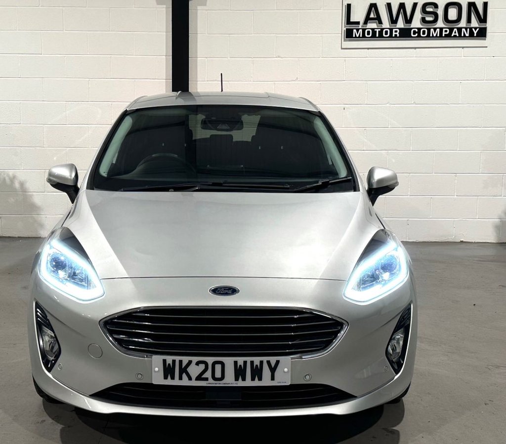 USED 2020 20 FORD FIESTA 1.0T EcoBoost GPF Titanium Hatchback 5dr Petrol Auto Euro 6 (s/s) (100 ps) 