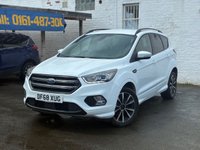 USED 2019 68 FORD KUGA 2.0 TDCi EcoBlue ST-Line SUV 5dr Diesel Manual Euro 6 (s/s) (150 ps) THIS FAMILY SUV 2.0 DIESEL COMES WITH AN MOT UNTIL MAY 2027, COMPREHENSIVE SERVICE HISTORY, 2 KEYS, SAT NAV, 1/2 LEATHER INTERIOR AND MUCH MORE