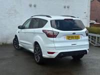 USED 2019 68 FORD KUGA 2.0 TDCi EcoBlue ST-Line SUV 5dr Diesel Manual Euro 6 (s/s) (150 ps) THIS FAMILY SUV 2.0 DIESEL COMES WITH AN MOT UNTIL MAY 2027, COMPREHENSIVE SERVICE HISTORY, 2 KEYS, SAT NAV, 1/2 LEATHER INTERIOR AND MUCH MORE