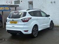 USED 2019 68 FORD KUGA 2.0 TDCi EcoBlue ST-Line SUV 5dr Diesel Manual Euro 6 (s/s) (150 ps) THIS FAMILY SUV 2.0 DIESEL COMES WITH AN MOT UNTIL MAY 2027, COMPREHENSIVE SERVICE HISTORY, 2 KEYS, SAT NAV, 1/2 LEATHER INTERIOR AND MUCH MORE