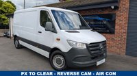 USED 2019 19 MERCEDES-BENZ SPRINTER 2.1 314 CDI Panel Van 5dr Diesel Manual FWD L2 H2 Euro 6 (143 ps) *** PX TO CLEAR - REVERSE CAM - CLIMATE - CRUISE - AUTO LIGHTS  ***