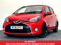 USED 2016 16 TOYOTA YARIS 1.33 Dual VVT-i Design Hatchback 5dr Petrol Manual Euro 6 (99 ps) **SALES NOW ON**