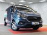 USED 2018 68 FORD TRANSIT CUSTOM 2.0 300 EcoBlue Limited Panel Van 5dr Diesel Auto L2 H1 Euro 6 (s/s) (130 ps) 2 KEYS, PARK SENSORS,