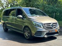 USED 2017 17 MERCEDES-BENZ V-CLASS 2.2 V250d AMG Line MPV 5dr Diesel G-Tronic+ Euro 6 (s/s) 8 Seat XLWB (190 ps) COMMAND, 360 CAM, DET TOW BAR