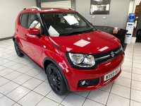 USED 2019 69 SUZUKI IGNIS 1.2 Dualjet SZ-T Hatchback 5dr Petrol AGS Auto Euro 6 (90 ps) FERVENT RED / BLACK CLOTH TRIM / AIRCON / ELECTRIC WINDOWS X4 / ELECTRIC MIRRORS / AUTO LIGHTS / REMOTE CENTRAL LOCKING / DAB FM AM TUNER / BLUETOOTH / SD CARD / USB / SMARTPHONE APP LINK / REAR PARKING CAMERA / PRIVACY GLASS / ROOF RAILS / 16" ALLOY WHEELS / SERVICE HISTORY