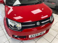 USED 2019 69 SUZUKI IGNIS 1.2 Dualjet SZ-T Hatchback 5dr Petrol AGS Auto Euro 6 (90 ps) FERVENT RED / BLACK CLOTH TRIM / AIRCON / ELECTRIC WINDOWS X4 / ELECTRIC MIRRORS / AUTO LIGHTS / REMOTE CENTRAL LOCKING / DAB FM AM TUNER / BLUETOOTH / SD CARD / USB / SMARTPHONE APP LINK / REAR PARKING CAMERA / PRIVACY GLASS / ROOF RAILS / 16" ALLOY WHEELS / SERVICE HISTORY