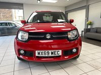 USED 2019 69 SUZUKI IGNIS 1.2 Dualjet SZ-T Hatchback 5dr Petrol AGS Auto Euro 6 (90 ps) FERVENT RED / BLACK CLOTH TRIM / AIRCON / ELECTRIC WINDOWS X4 / ELECTRIC MIRRORS / AUTO LIGHTS / REMOTE CENTRAL LOCKING / DAB FM AM TUNER / BLUETOOTH / SD CARD / USB / SMARTPHONE APP LINK / REAR PARKING CAMERA / PRIVACY GLASS / ROOF RAILS / 16" ALLOY WHEELS / SERVICE HISTORY