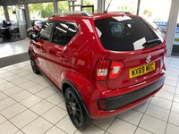 USED 2019 69 SUZUKI IGNIS 1.2 Dualjet SZ-T Hatchback 5dr Petrol AGS Auto Euro 6 (90 ps) FERVENT RED / BLACK CLOTH TRIM / AIRCON / ELECTRIC WINDOWS X4 / ELECTRIC MIRRORS / AUTO LIGHTS / REMOTE CENTRAL LOCKING / DAB FM AM TUNER / BLUETOOTH / SD CARD / USB / SMARTPHONE APP LINK / REAR PARKING CAMERA / PRIVACY GLASS / ROOF RAILS / 16" ALLOY WHEELS / SERVICE HISTORY