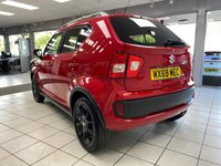 USED 2019 69 SUZUKI IGNIS 1.2 Dualjet SZ-T Hatchback 5dr Petrol AGS Auto Euro 6 (90 ps) FERVENT RED / BLACK CLOTH TRIM / AIRCON / ELECTRIC WINDOWS X4 / ELECTRIC MIRRORS / AUTO LIGHTS / REMOTE CENTRAL LOCKING / DAB FM AM TUNER / BLUETOOTH / SD CARD / USB / SMARTPHONE APP LINK / REAR PARKING CAMERA / PRIVACY GLASS / ROOF RAILS / 16" ALLOY WHEELS / SERVICE HISTORY