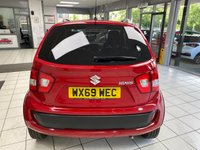 USED 2019 69 SUZUKI IGNIS 1.2 Dualjet SZ-T Hatchback 5dr Petrol AGS Auto Euro 6 (90 ps) FERVENT RED / BLACK CLOTH TRIM / AIRCON / ELECTRIC WINDOWS X4 / ELECTRIC MIRRORS / AUTO LIGHTS / REMOTE CENTRAL LOCKING / DAB FM AM TUNER / BLUETOOTH / SD CARD / USB / SMARTPHONE APP LINK / REAR PARKING CAMERA / PRIVACY GLASS / ROOF RAILS / 16" ALLOY WHEELS / SERVICE HISTORY