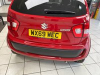 USED 2019 69 SUZUKI IGNIS 1.2 Dualjet SZ-T Hatchback 5dr Petrol AGS Auto Euro 6 (90 ps) FERVENT RED / BLACK CLOTH TRIM / AIRCON / ELECTRIC WINDOWS X4 / ELECTRIC MIRRORS / AUTO LIGHTS / REMOTE CENTRAL LOCKING / DAB FM AM TUNER / BLUETOOTH / SD CARD / USB / SMARTPHONE APP LINK / REAR PARKING CAMERA / PRIVACY GLASS / ROOF RAILS / 16" ALLOY WHEELS / SERVICE HISTORY