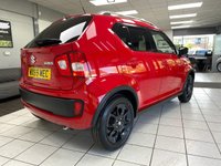 USED 2019 69 SUZUKI IGNIS 1.2 Dualjet SZ-T Hatchback 5dr Petrol AGS Auto Euro 6 (90 ps) FERVENT RED / BLACK CLOTH TRIM / AIRCON / ELECTRIC WINDOWS X4 / ELECTRIC MIRRORS / AUTO LIGHTS / REMOTE CENTRAL LOCKING / DAB FM AM TUNER / BLUETOOTH / SD CARD / USB / SMARTPHONE APP LINK / REAR PARKING CAMERA / PRIVACY GLASS / ROOF RAILS / 16" ALLOY WHEELS / SERVICE HISTORY