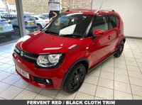 USED 2019 69 SUZUKI IGNIS 1.2 Dualjet SZ-T Hatchback 5dr Petrol AGS Auto Euro 6 (90 ps) FERVENT RED / BLACK CLOTH TRIM / AIRCON / ELECTRIC WINDOWS X4 / ELECTRIC MIRRORS / AUTO LIGHTS / REMOTE CENTRAL LOCKING / DAB FM AM TUNER / BLUETOOTH / SD CARD / USB / SMARTPHONE APP LINK / REAR PARKING CAMERA / PRIVACY GLASS / ROOF RAILS / 16" ALLOY WHEELS / SERVICE HISTORY