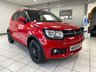 USED 2019 69 SUZUKI IGNIS 1.2 Dualjet SZ-T Hatchback 5dr Petrol AGS Auto Euro 6 (90 ps) FERVENT RED / BLACK CLOTH TRIM / AIRCON / ELECTRIC WINDOWS X4 / ELECTRIC MIRRORS / AUTO LIGHTS / REMOTE CENTRAL LOCKING / DAB FM AM TUNER / BLUETOOTH / SD CARD / USB / SMARTPHONE APP LINK / REAR PARKING CAMERA / PRIVACY GLASS / ROOF RAILS / 16" ALLOY WHEELS / SERVICE HISTORY