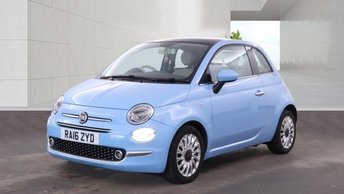 2016 FIAT 500 0.9 TwinAir Lounge Hatchback 3dr Petrol Manual Euro 6 (s/s) (105 ps) &pound;5495.00
