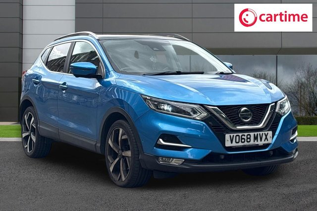 View our Nissan Qashqai 1.5 dCi Tekna SUV 5dr Diesel Manual Euro 6 (s/s) (110 ps) Rear View Camera, Front / Rear Parking Sensors, Executive Pack, Tech Pack, Heat Pack