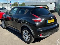 USED 2015 15 NISSAN JUKE 1.2 DIG-T Acenta Premium SUV 5dr Petrol Manual 6Spd Euro 5 (s/s) (115 ps) STUNNING LOW MILEAGE EXAMPLE WITH AMAZING SERVICE HISTORY - 7 STAMPS IN THE SERVICE BOOK! HPI CLEAR, 2 X KEYS, LONG MOT. SAT NAV, CRUISE, CLIMATE, BLUETOOTH, PRIVACY GLASS