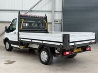 USED 2021 71 FORD TRANSIT 350 2.0 ECOBLUE 130PS AUTO DROPSIDE - NO VAT 